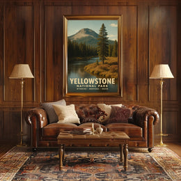 Yellowstone National Park Poster