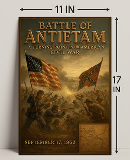 Battle of Antietam Poster PosterGoat