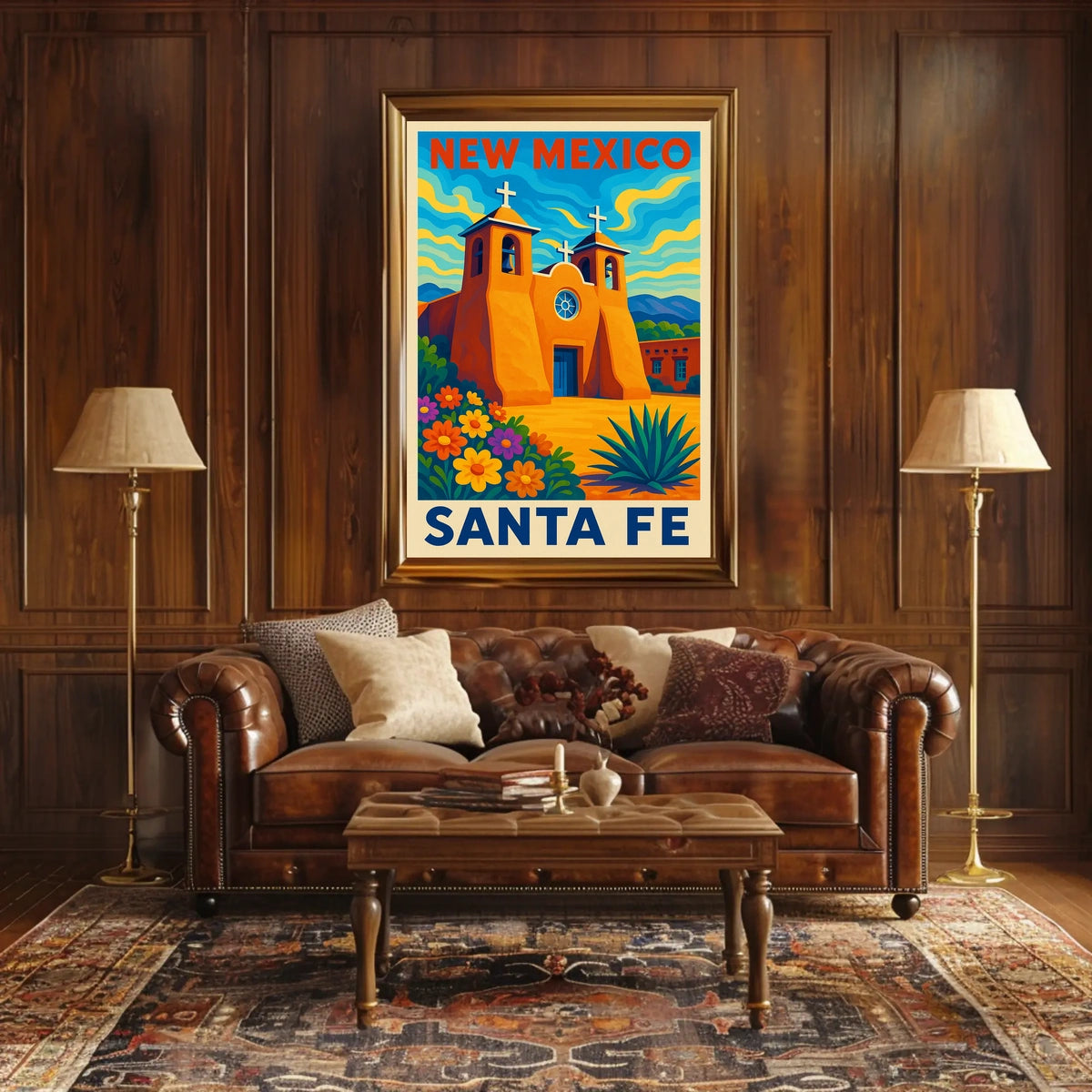 New Mexico Santa Fe Poster