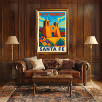 New Mexico Santa Fe Poster