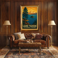 Lake Tahoe Scenic Poster