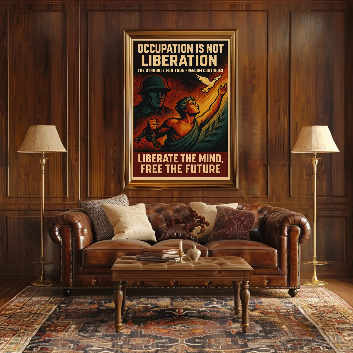 Liberation And Freedom Poster
