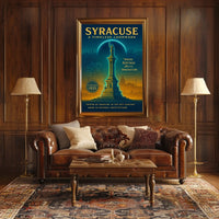 Syracuse A Timeless Landmark Poster
