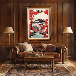 Hyogo Historical View Serene Cultural Heritage Poster