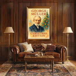 George Müller Holiday Historic Inspired Christmas Festival Poster