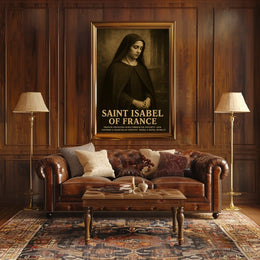 Saint Isabel Of France Poster
