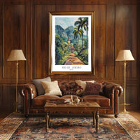 Tropical Pathway in Rio de Janeiro Poster PosterGoat