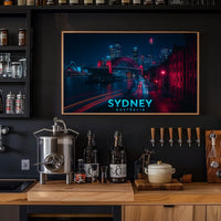 Sydney at Night Poster