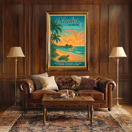 Discover Naples, Florida Poster