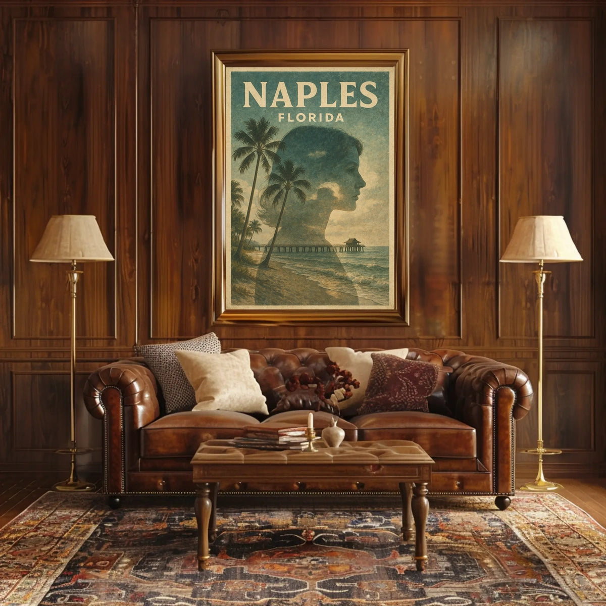 Naples, Florida Coastal Serenity Poster