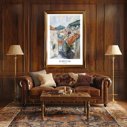 Scenic Dubrovnik Poster PosterGoat