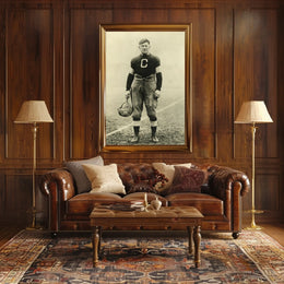 Vintage Football Legend Poster