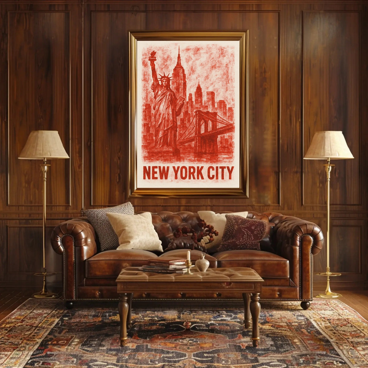 Iconic New York City Poster