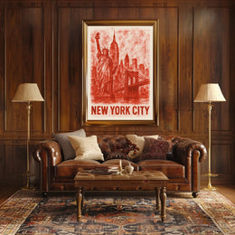 Iconic New York City Poster