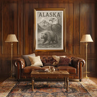 Alaska Wildlife Poster