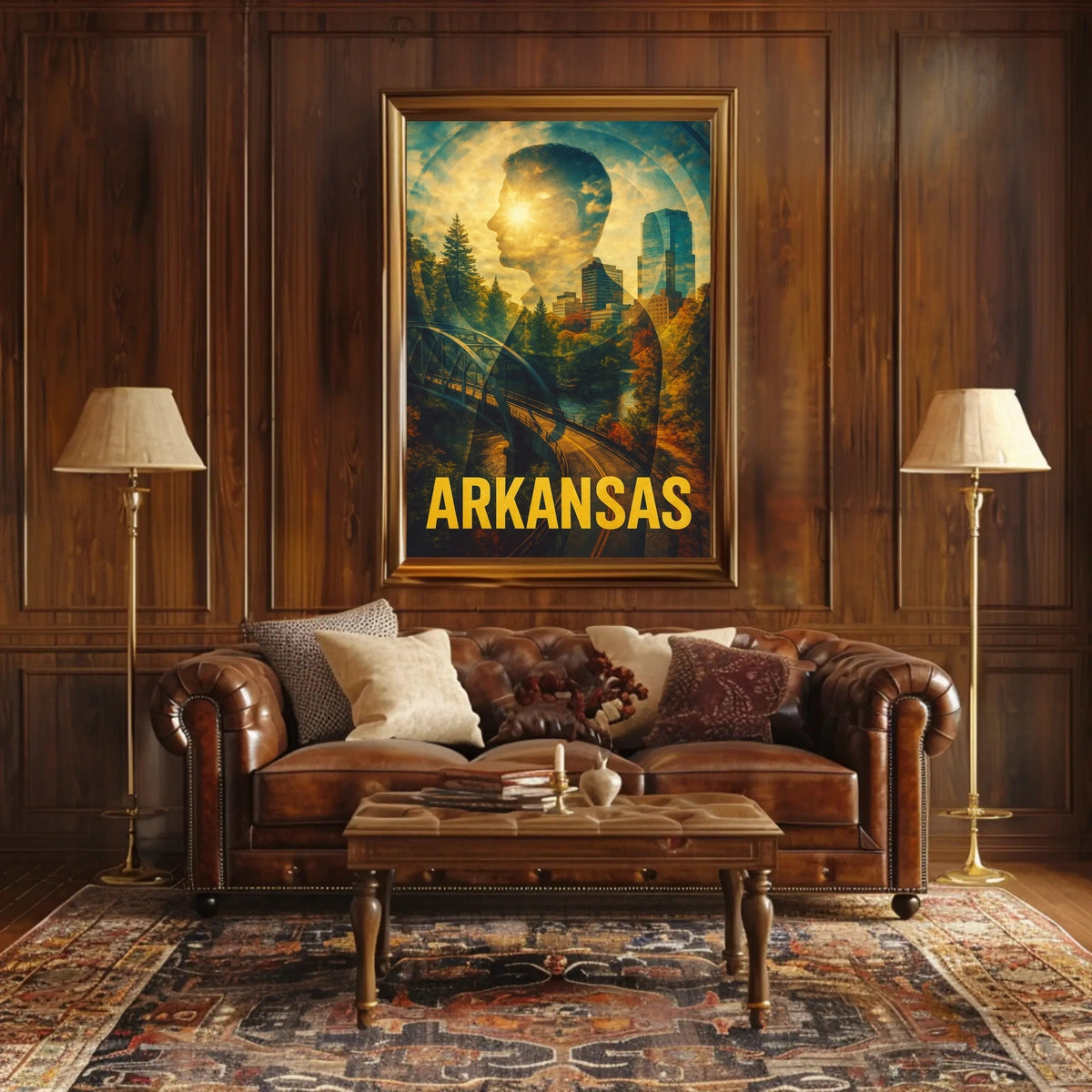 Arkansas A Scenic Journey Poster
