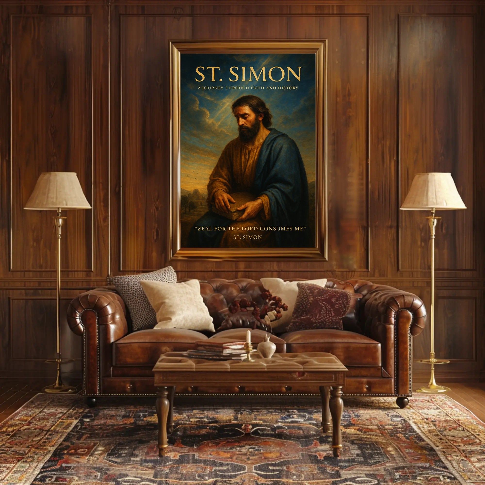 St. Simon A Journey Through Faith Poster