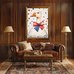 patriotic goose Poster