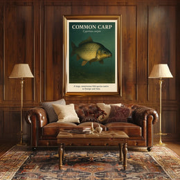 Common Carp Cyprinus carpio Poster