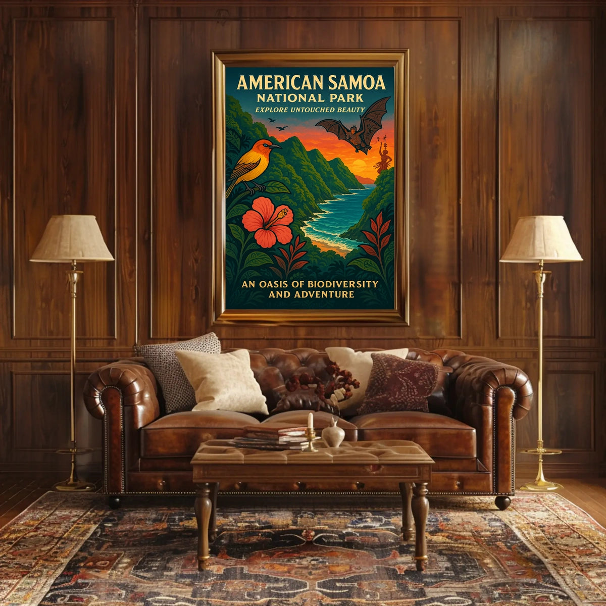 Explore Untouched Beauty at American Samoa National Park Poster