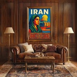 Iran A Cultural Tapestry Poster