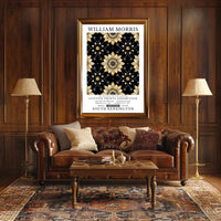 William Morris Cotton Prints Exhibition Poster