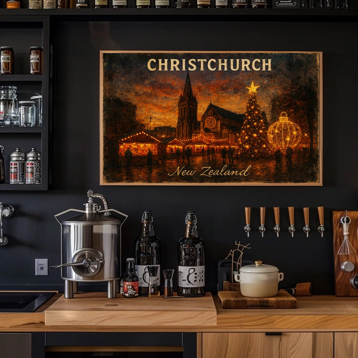 Christmas in Christchurch Poster