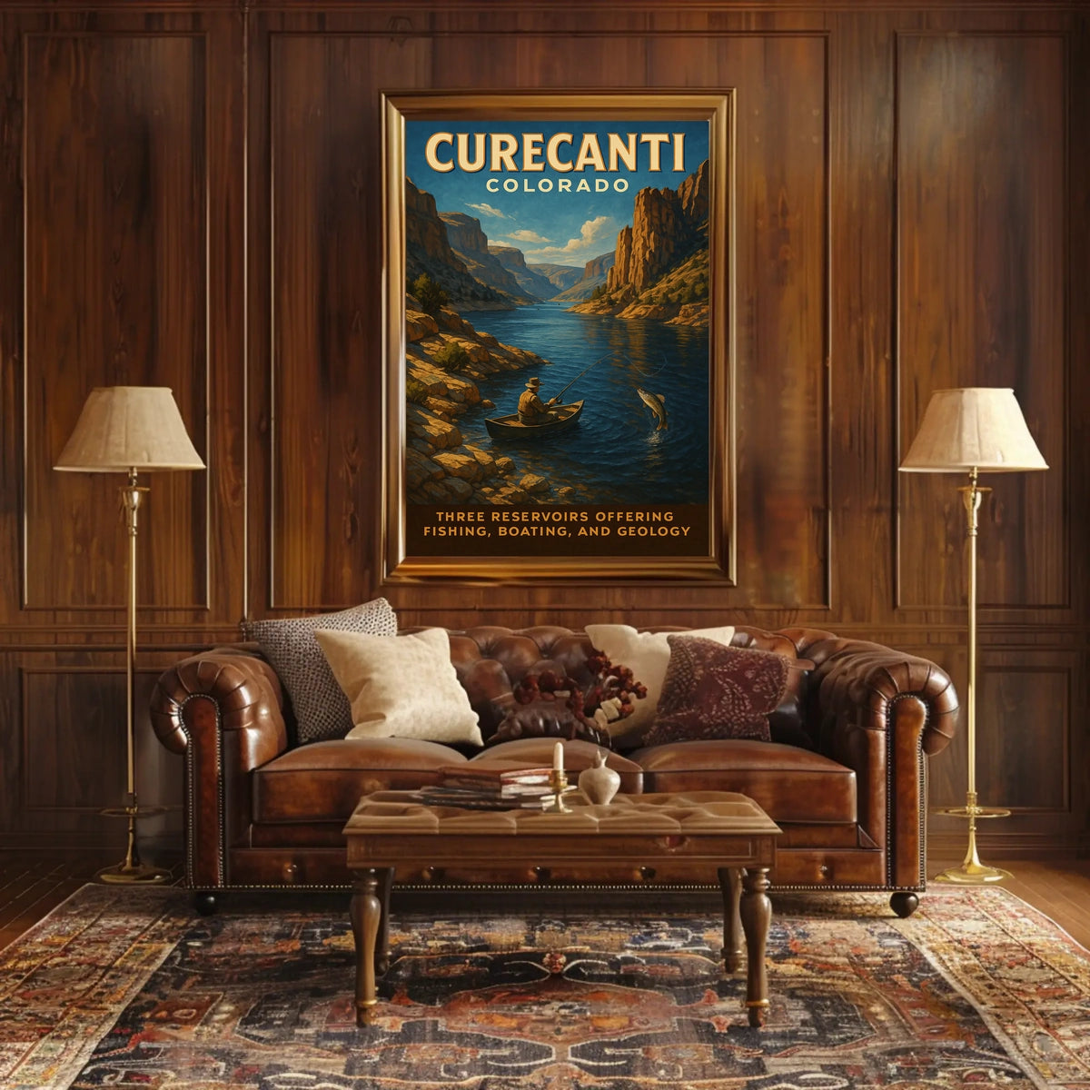 Curecanti Colorado Adventure Poster