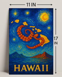 Hawaii A Starry Tribute Poster PosterGoat