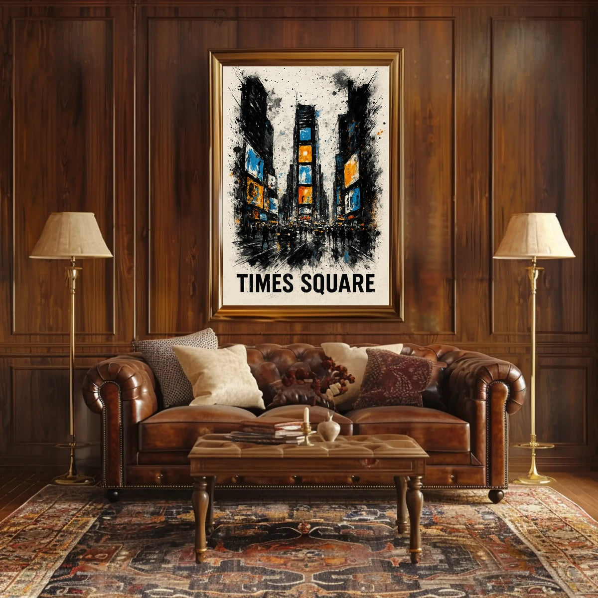 Times Square Vibes Poster