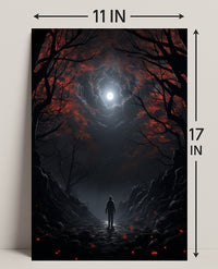 Moonlit Pathway Poster