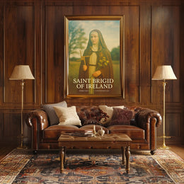 Saint Brigid Of Ireland Poster