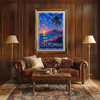 California Dreamscape Poster
