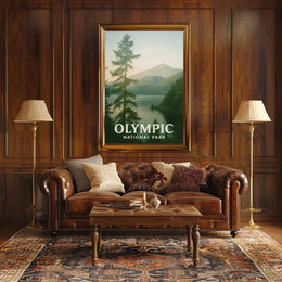 Olympic National Park Poster