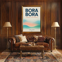Bora Bora Travel Poster PosterGoat