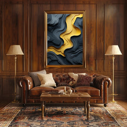 Flowing Layers Poster PosterGoat