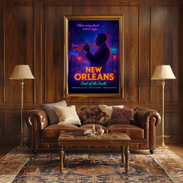 New Orleans Soul of the South Poster