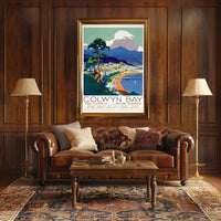 Colwyn Bay Gateway To The Welsh Poster