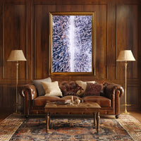 Winter Wonderland Aerial View Poster