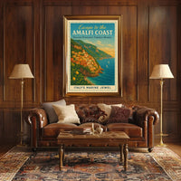 Discover Positano's Timeless Beauty Travel Poster