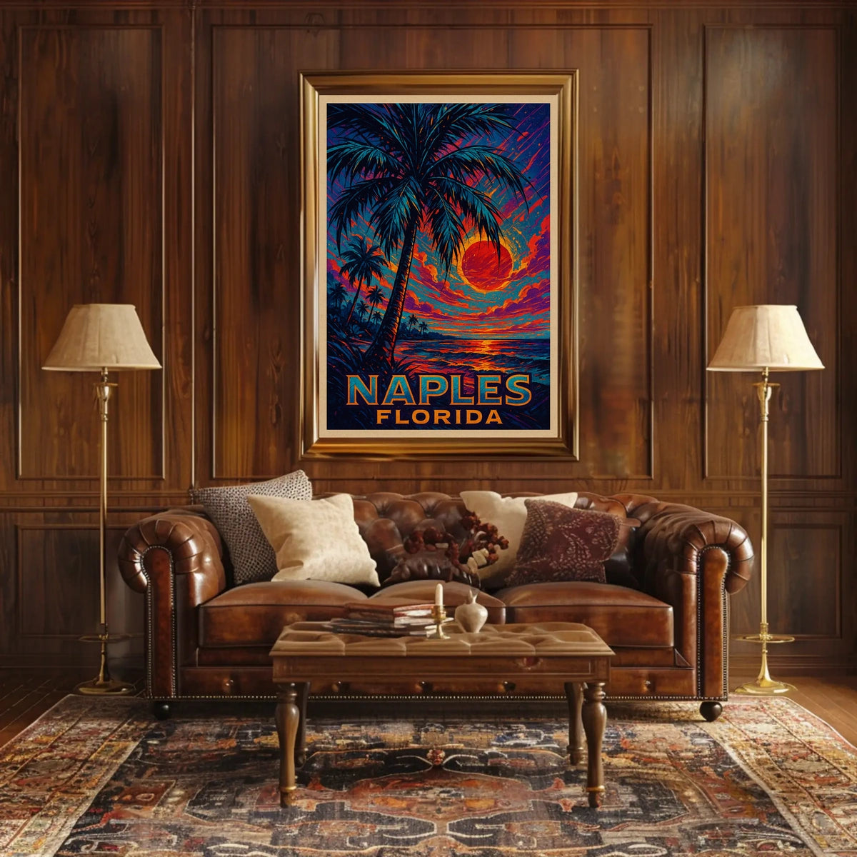Naples, Florida Sunset Poster