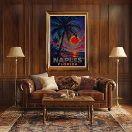 Naples, Florida Sunset Poster