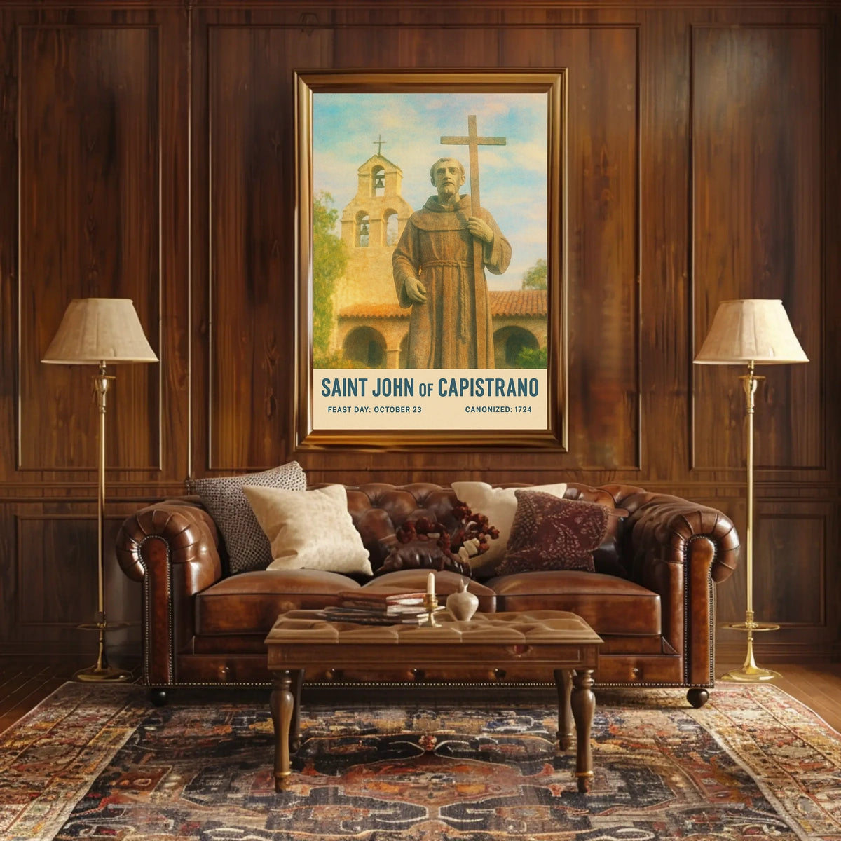 Saint John Of Capistrano Poster