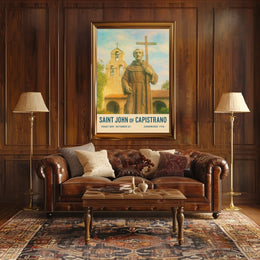 Saint John Of Capistrano Poster