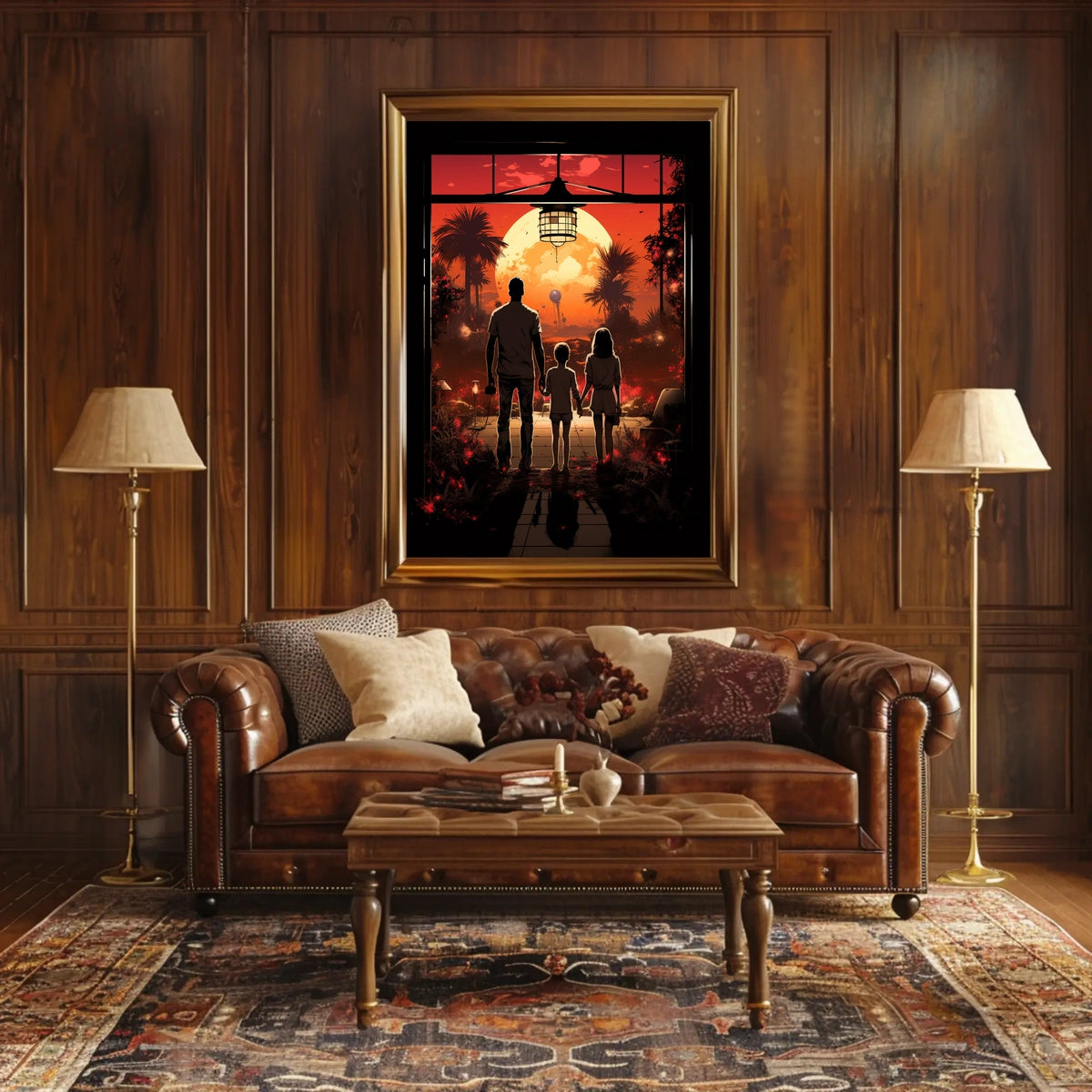 Sunset Journey Poster