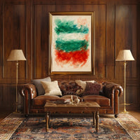 Abstract Watercolor Expression Abstract Poster