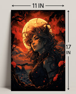 Moonlit Enchantress Poster