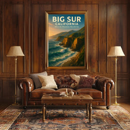 Big Sur California Poster PosterGoat