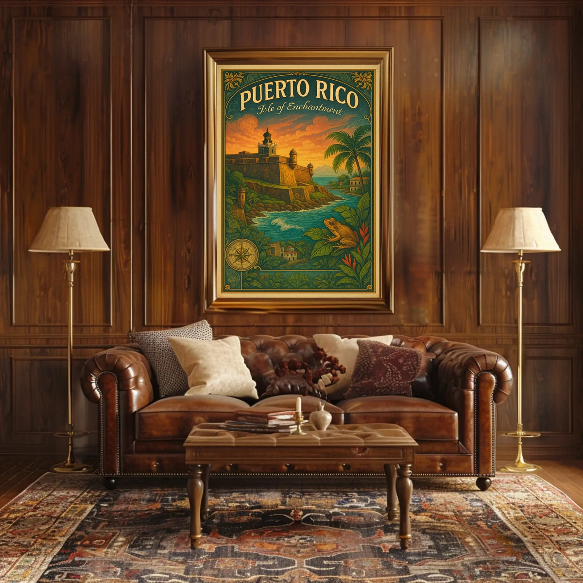 Puerto Rico Isle Of Enchantment Poster