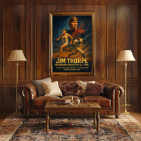 Jim Thorpe The Greatest Athlete of All Time Jim Thorpe Poster